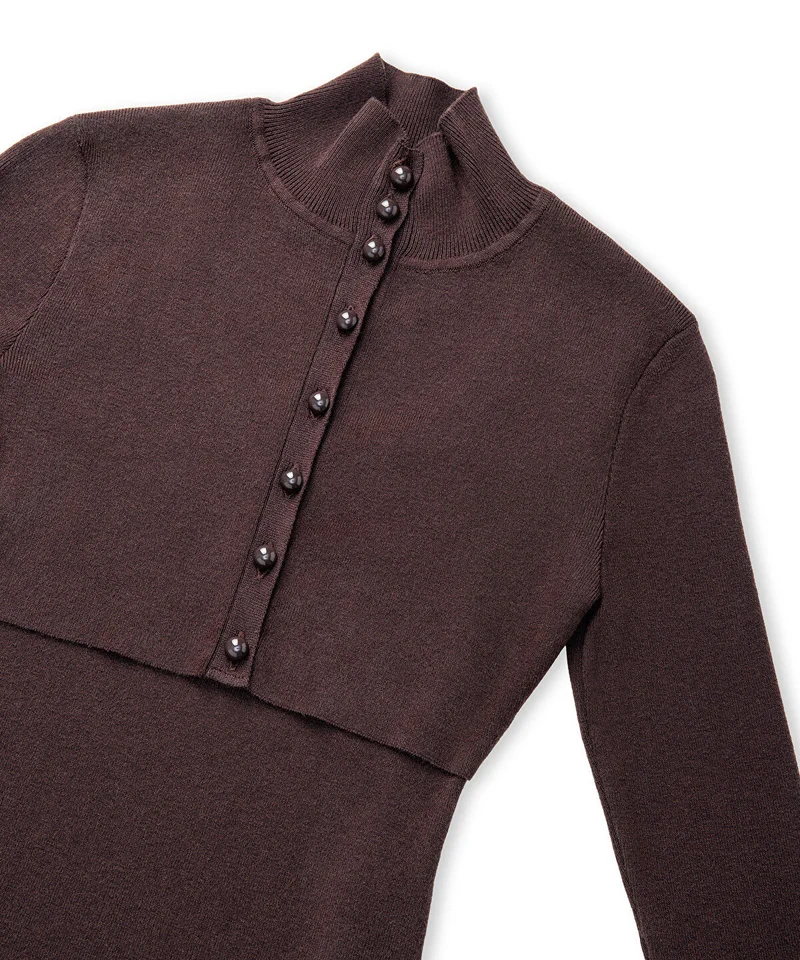 Ipekyol  Layered-Effect Knit Top for Women | Best Price UAE
