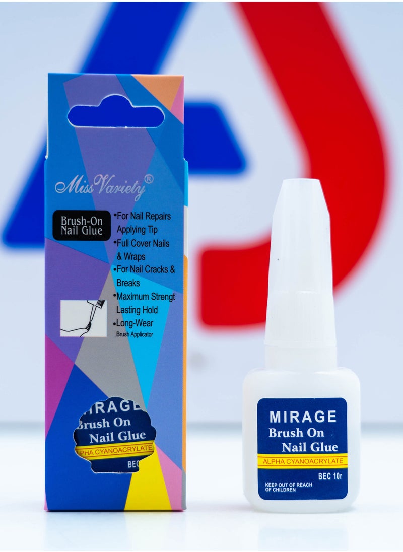 Generic - Brush-on Nail Glue - Image 1