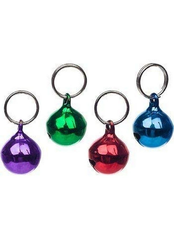 Collar Bells Charm For Dog, Cat, Puppies & Kittens (Multicolour) - Set Of 4 - Image 1