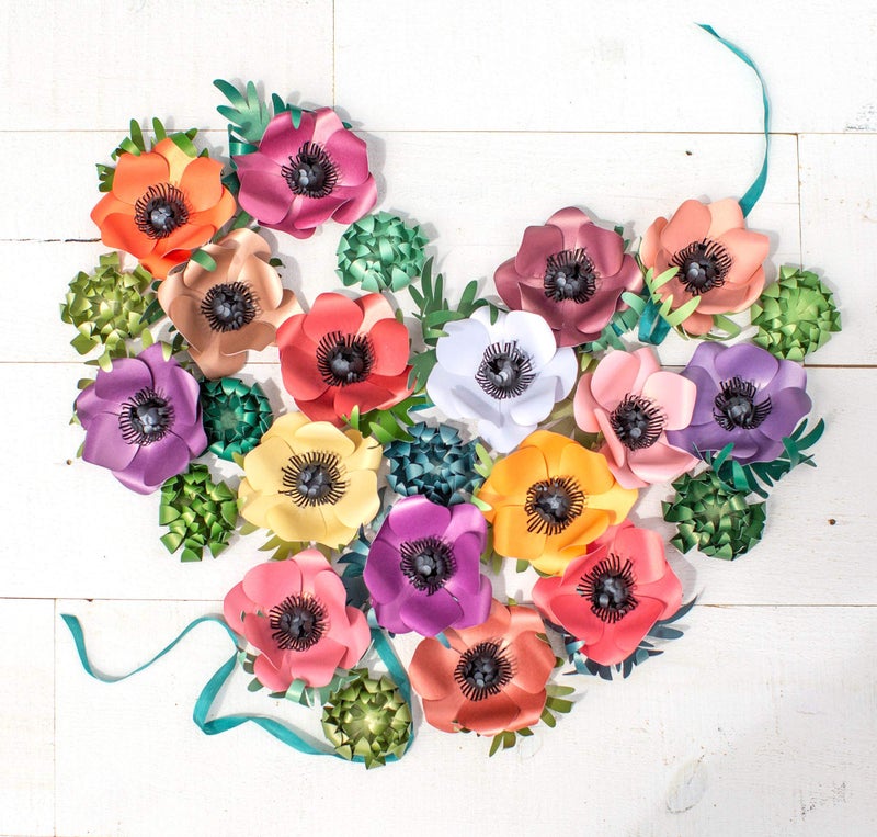 Lia Griffith Frosted Craft Paper, 12" x 12", Citrus Pack 20 Sheets - Image 5