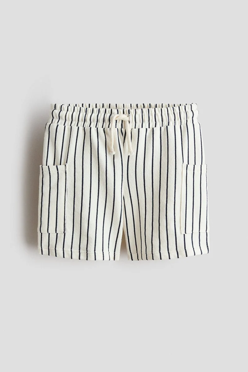 H&M Textured jersey shorts