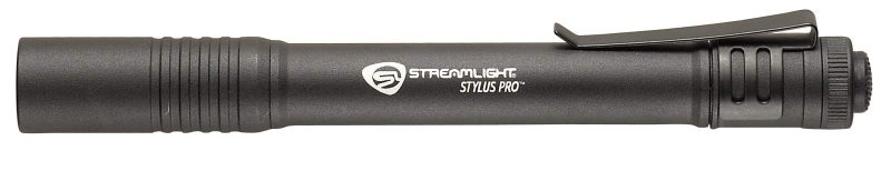 Streamlight 66118 Stylus Pro 100-Lumen Penlight with 2 AAA Alkaline Batteries, Black - Image 2