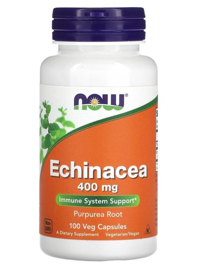 now Echinacea 400 mg 100 Veg Capsules
