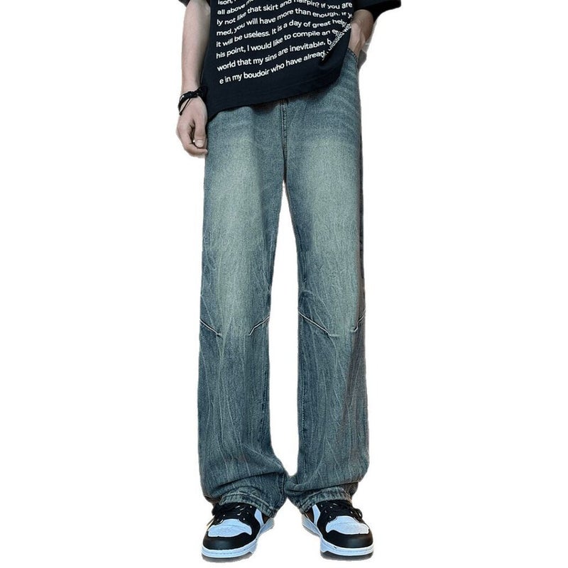 Unisex Casual Daily Denim Jeans - Image 4