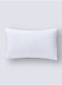 Master Home Textile Cotton Embroidery Bedding Pillow for Sleeping, Fluffy Down Alternative Filling Breathable Pillow (Cotton Embroidery)  - Image 1