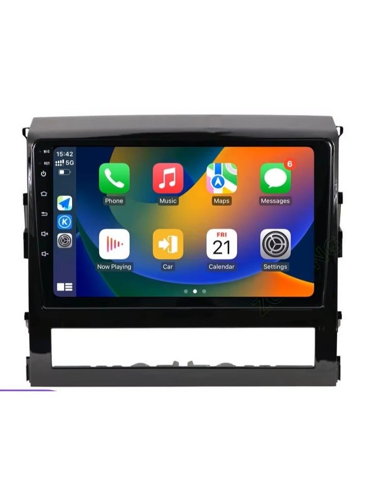 Generic Advanced Android Radio for Toyota Land Cruiser GXR 2016-2021  – 2Year Warranty, 4GB RAM, 32GB Storage, Apple CarPlay & Android Auto, Free Night Vision Camera & Navigation  - Image 1