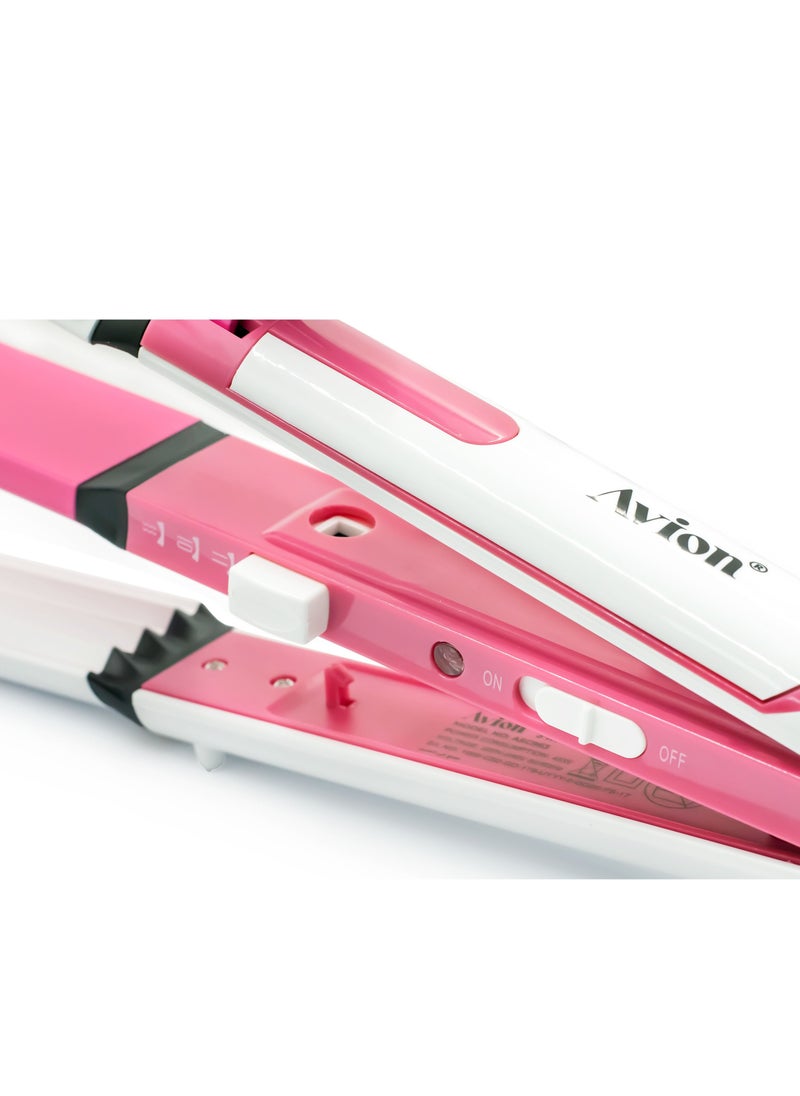 Avion 3 In 1 Hair Styler | Hair Curler | Crimper | Straightener | Handle Lock Function | Maximum Temperature 200 ⁰C | 45 Seconds Quick Heatup  - Image 3
