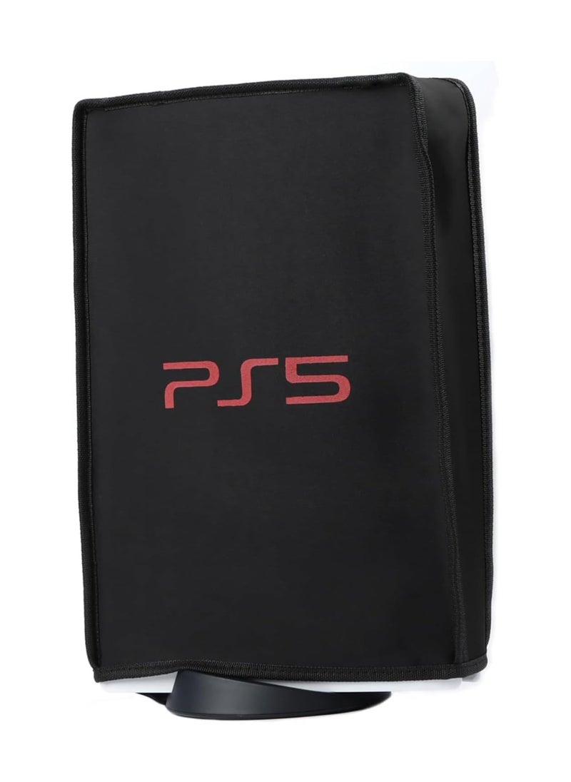 TYCOM Dust cover Bag For PS5 Slim Shockproof Hard Shell Bag Luxury Waterproof Shoulder Bag For Playstation 5 Slim Console and Accessories Organizer Cover Black.  - Image 3