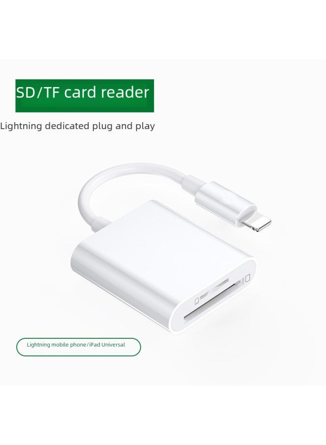 قارئ بطاقات متعدد المنافذ USB لبطاقات الذاكرة لأجهزة الهاتف المحمول أبل وأجهزة الكمبيوتر وبطاقات التخزين للكاميرات SD/TF مع دعم Type-C وOTG - Image 4