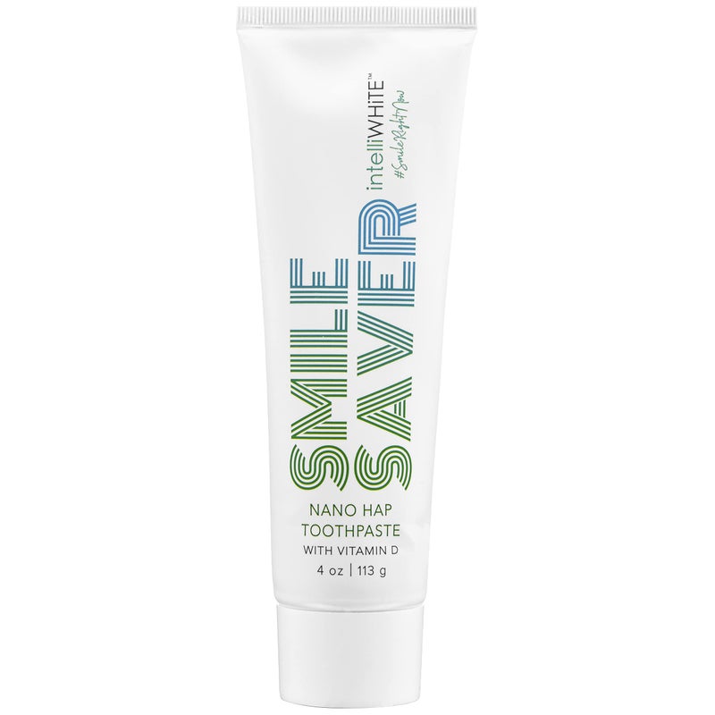 Intelliwhite Smile Saver Hydroxyapatite (HAP) & Vitamin D Fluoride-Free Concentrated Toothpaste with Xylitol; Helps Deposit Minerals to Tooth Surface - Image 1