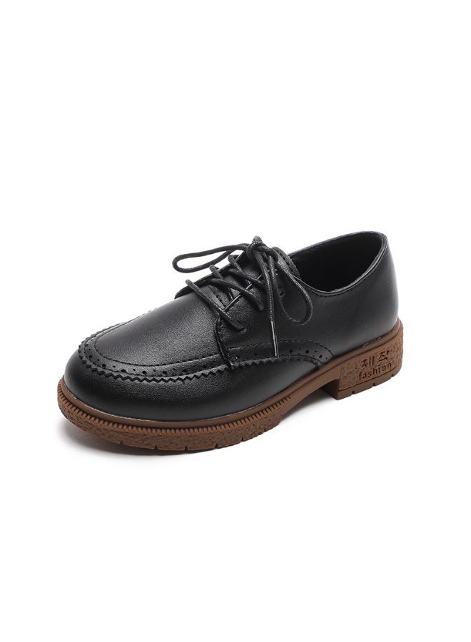 Shougu New Boys' Leather Shoes  - Image 1