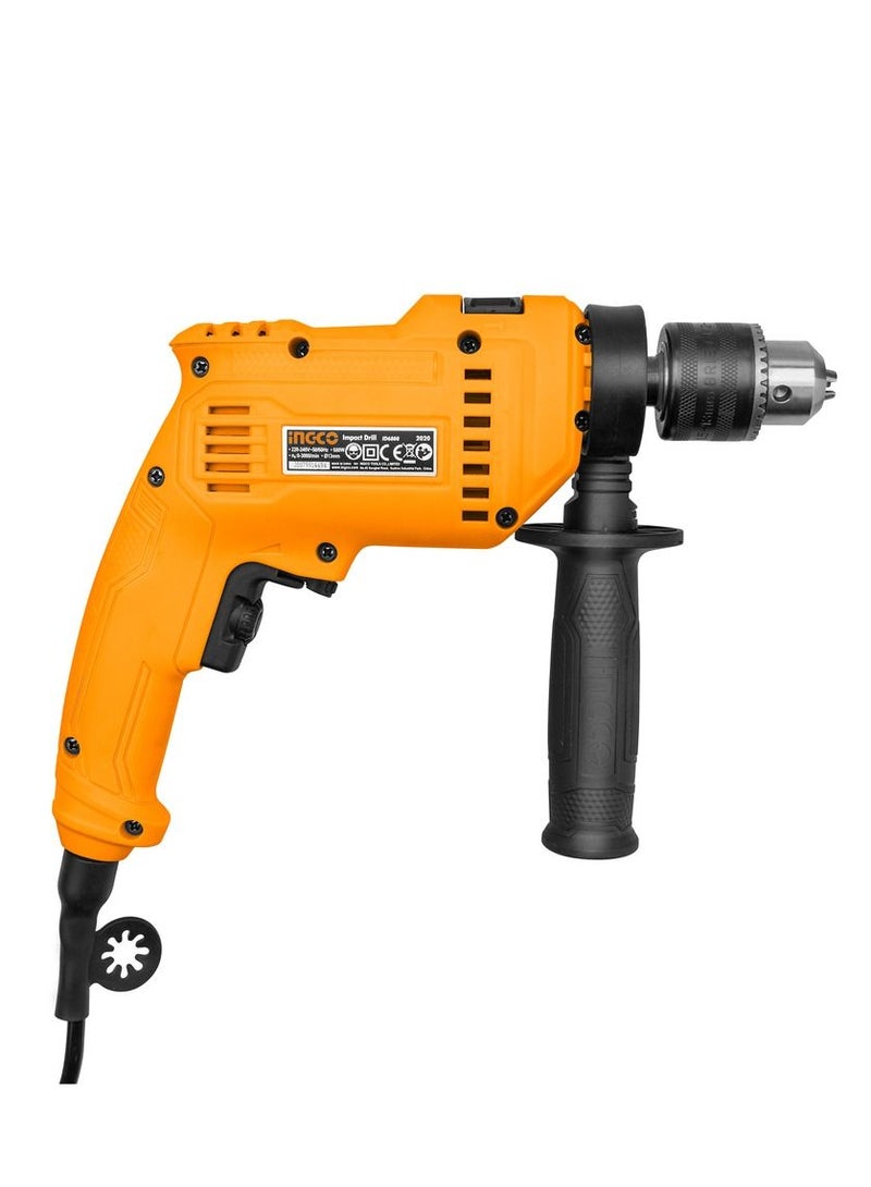 إنجكو انجكو 680 واط 13 ملم جهاز حفر الخشب والاسمنت - أصفر - Image 2