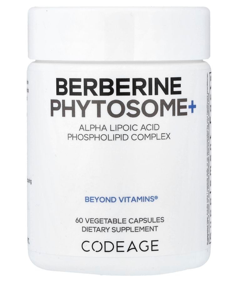 Codeage Berberine Phytosome+ 60 Vegetable Capsules