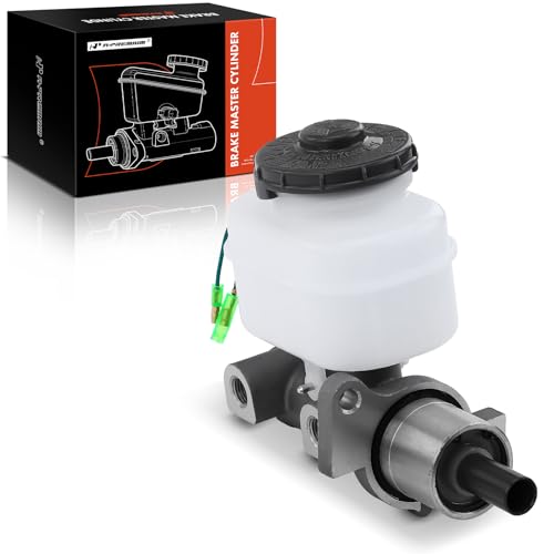 A-Premium Brake Master Cylinder with Reservoir and Cap Compatible with Acura and Honda Vehicles - For MDX 2003-2006, Pilot 2005-2008, Ridgeline 2006-2008 - Replaces 133174, 46100S3VA11 - Image 1