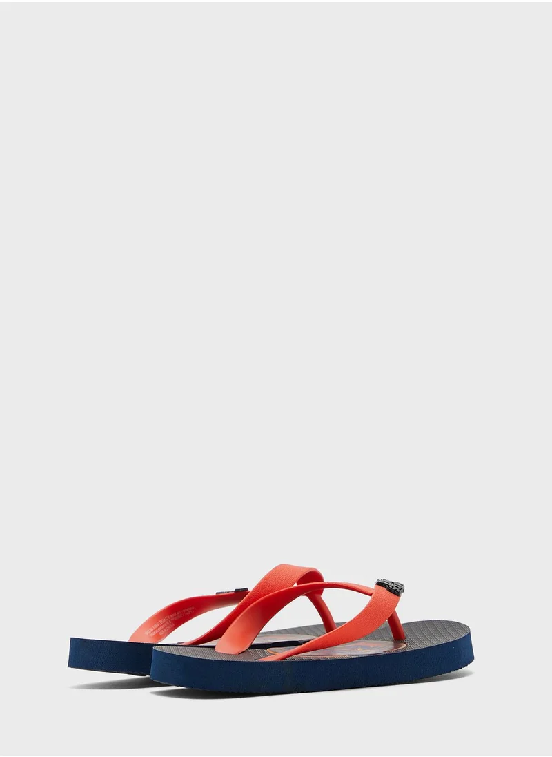 Warner Bros Kids Looney Tunes Flip Flops