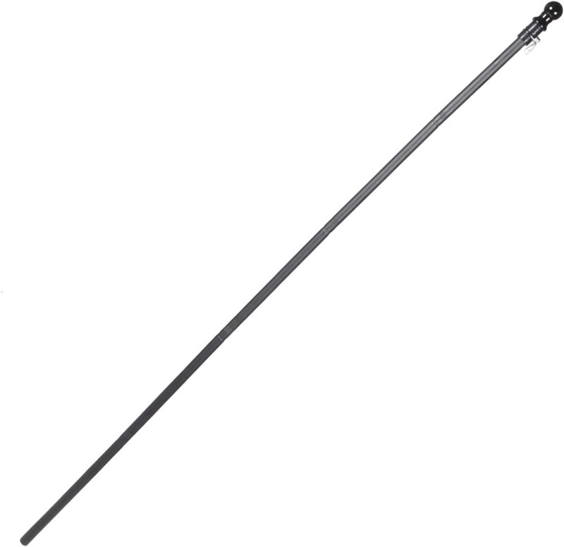 Locally packed stock POPETPOP 6FT Black Stainless Steel Flag Pole for Outdoor Use Anti-Winding 5 Sections for Yard and Garden Display Varied dimensions Stackable design Multiple sizes Gulf user preference oriented build Fade proof Field test upgraded craftsmanship UV resistant Diverse purchase options Wide use compliant quality Global mainstream design picks All choice modern design Scheduled warehouse deliver Organized shipment arrange Easy handling optimized design Multiple design variants Home & professional compatible Durability boosted processed material All climate suitability Globally trusted affordable quality Good ventilation Odor free color Simple practical structure Classic trendy design picks Diverse purchase plan - Image 1
