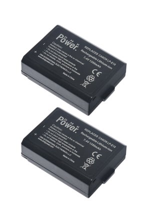 LP-E10 1350mAh 2Pack Batteries Compatible With Canon EOS Rebel T3 T5 T6 T7 K' X70 T100 EOS 1100D EOS 1200D EOS 1300D EOS 1500D EOS 2000D EOS 3000D EOS 4000D Digital Cameras - pzsku/ZB79F6B672A8C499F875FZ/45/_/1682500340/ade7581a-00e0-4718-bec8-efab23b8542d