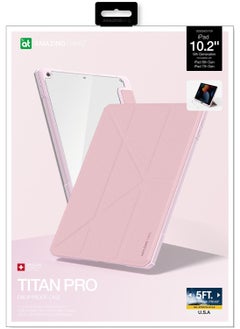 Titan Pro Case Cover for iPad 10.2 inch (2021 / 2019 / 2018) 9th / 8th / 7th Generation Pink - pzsku/ZB79F6BED9A256BD4B846Z/45/_/1639051976/e7482709-5d5a-442d-9206-0d54cdaf5355