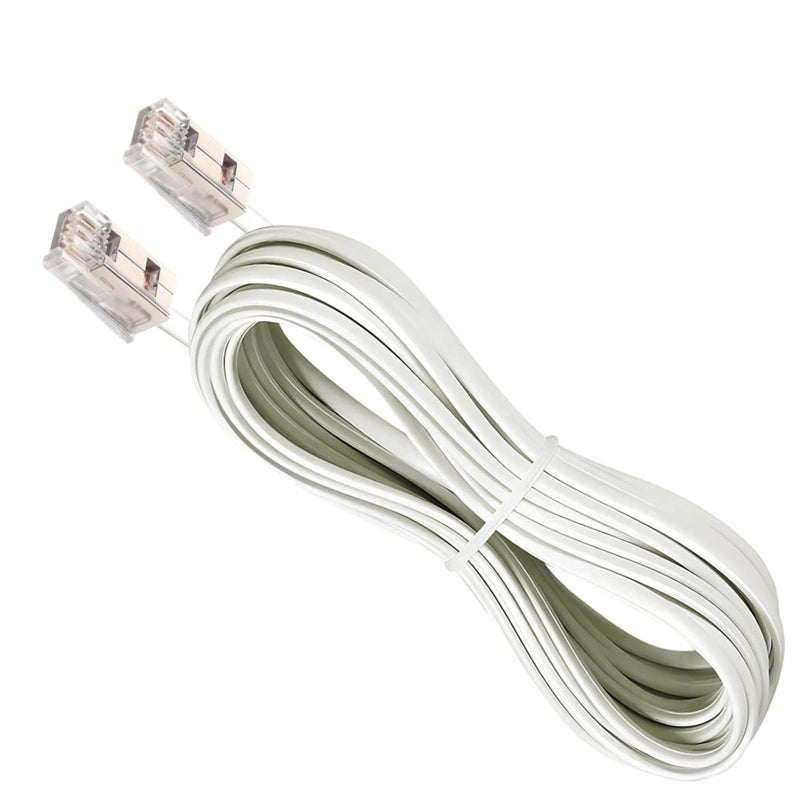 RJ12 6P6C Male to 4P Male Telephone Extension Cable Style B - Image 2