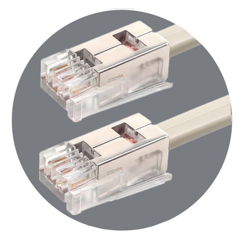 RJ12 6P6C Male to 4P Male Telephone Extension Cable Style B - Image 5