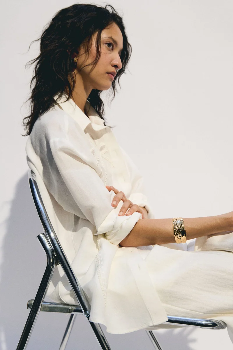 H&M Textured cuff bracelet