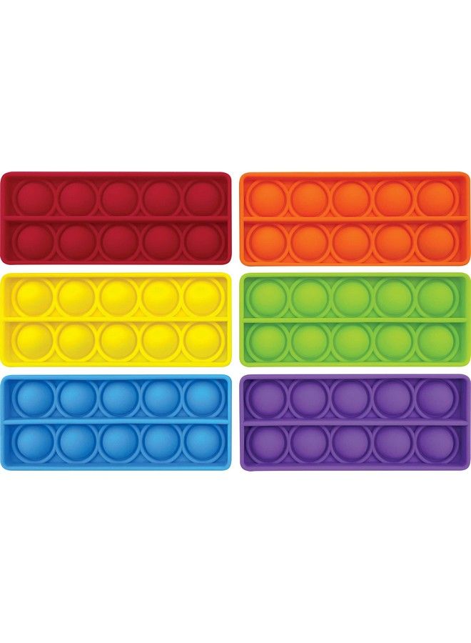 Teacher Created Resources Push And Pop Bubble Ten Frame Math Fidget Sensory Toy (Pack Of Six) (Tcr20110) - Image 1