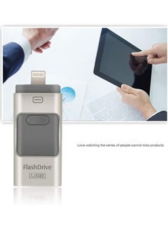 ماركة غير محددة محرك أقراص فلاش متوافق مع iPhone 256GB، USB Memory Stick Photo Stick وحدة تخزين خارجية لجهاز iPhone iPad Android Computer  - Image 4