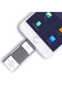 ماركة غير محددة محرك أقراص فلاش متوافق مع iPhone 256GB، USB Memory Stick Photo Stick وحدة تخزين خارجية لجهاز iPhone iPad Android Computer  - Image 1