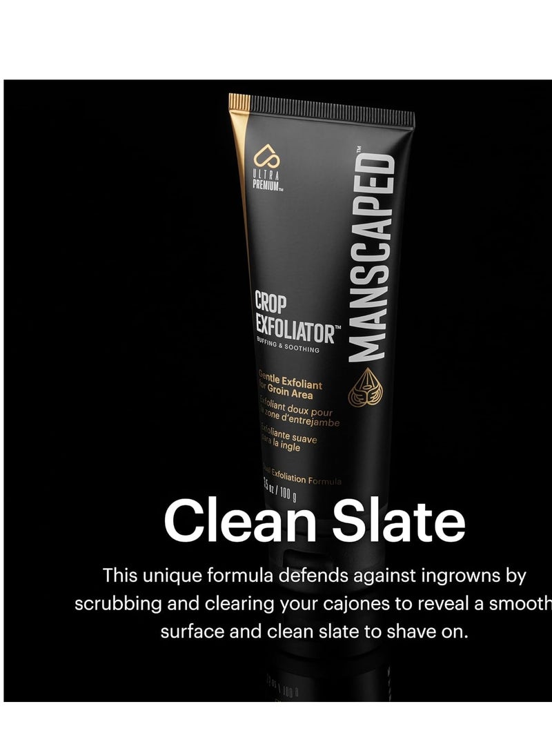 manscaped MANSCAPED® Crop Exfoliator® Gentle Groin Exfoliant Scrub to Soothe and Clear the Skin, Vegan, Cruelty-Free (3.5 oz) - Image 3