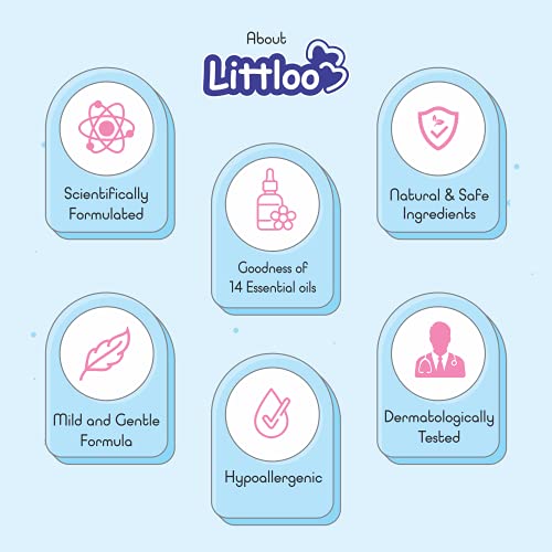 Littloo Baby Bathing Bar for Newborns & Babies - 2 Pieces | Gentle Moisturizing Soap with Essential Oils & Hydrolyzed Wheat Protein | Mild Daily Baby Soap | 0+ Months - Image 5