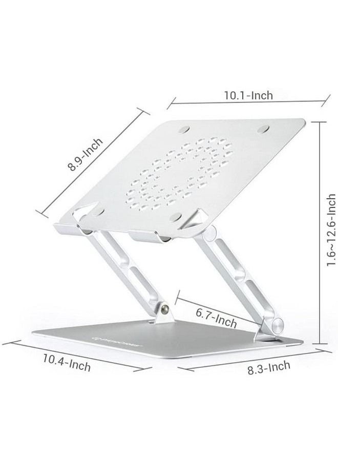 Multi angle height adjustable laptop stand