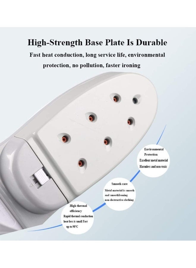 ECVV Portable Handheld Electric Steamer | Travel Clothes Steamer Household Electric Iron Portable Small Ironing Artifact Steam Brush Ironing Machine - Image 3