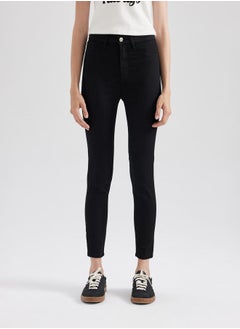 DeFacto High Rise Skinny Fit Jeans by Styli  - Image 5