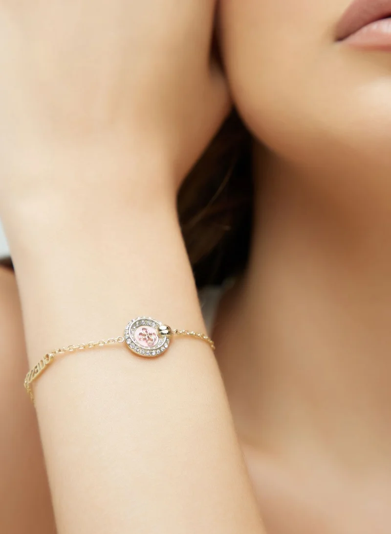 GUESS Round Detailed Chain Bracelet