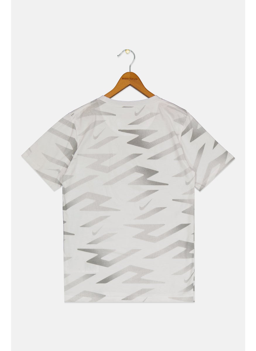 Nike Nike 3Brand by Russell Wilson Kids Boy Short Sleeves Running T-Shirt, Multicolor  - Image 2