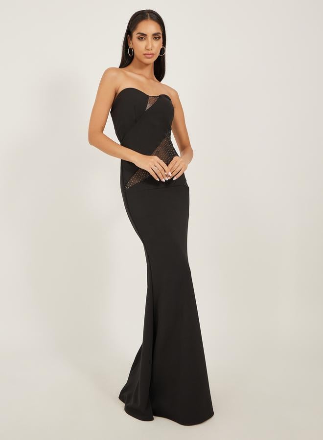 Styli Strapless Evening Dress  - Image 2