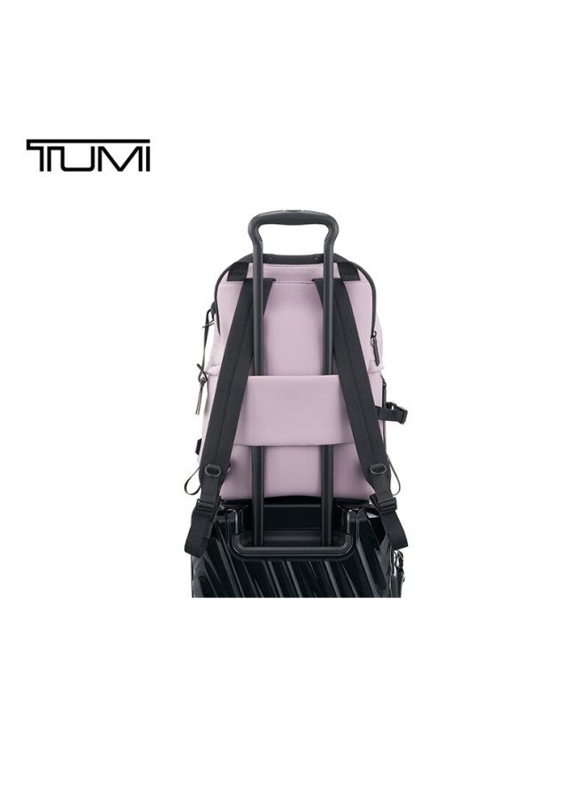 Tumi Devoe Women's High-end Fashion Backpack Trendy Travel Shoulder Bag Lilac Purple New Year Gift - Image 3