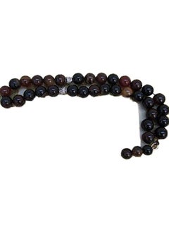 Garnet Rosary With Different Colors Round Bean