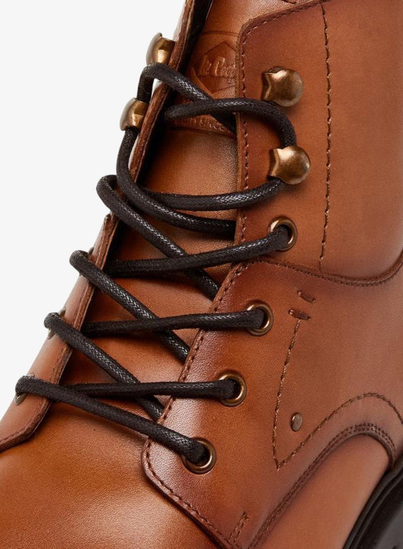 Lee Cooper Men Lace-Up Ankle Length Boots - Image 4