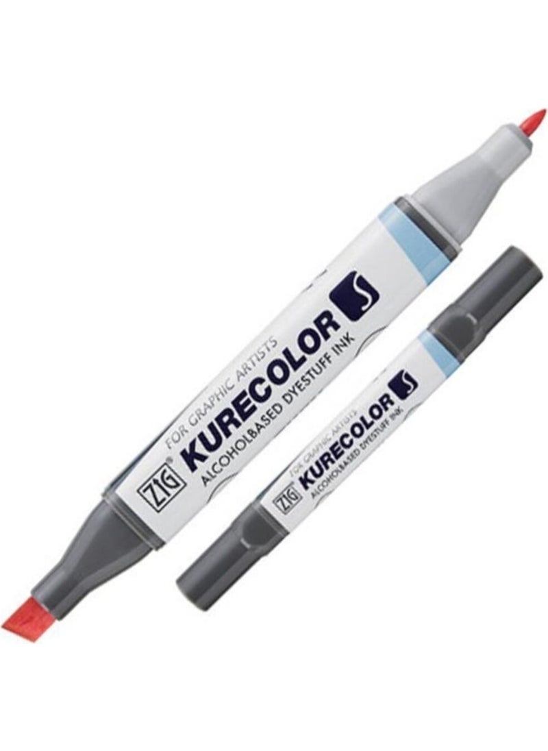 Zig Kurecolor Twin S Marker KC-3000 W09 Warm Gray 9 