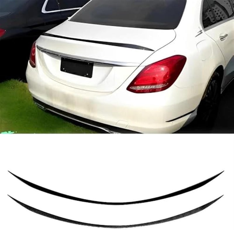 Vuzmode Carbon Look Rear Spoiler for Mercedes-Benz C-Class - Image 5