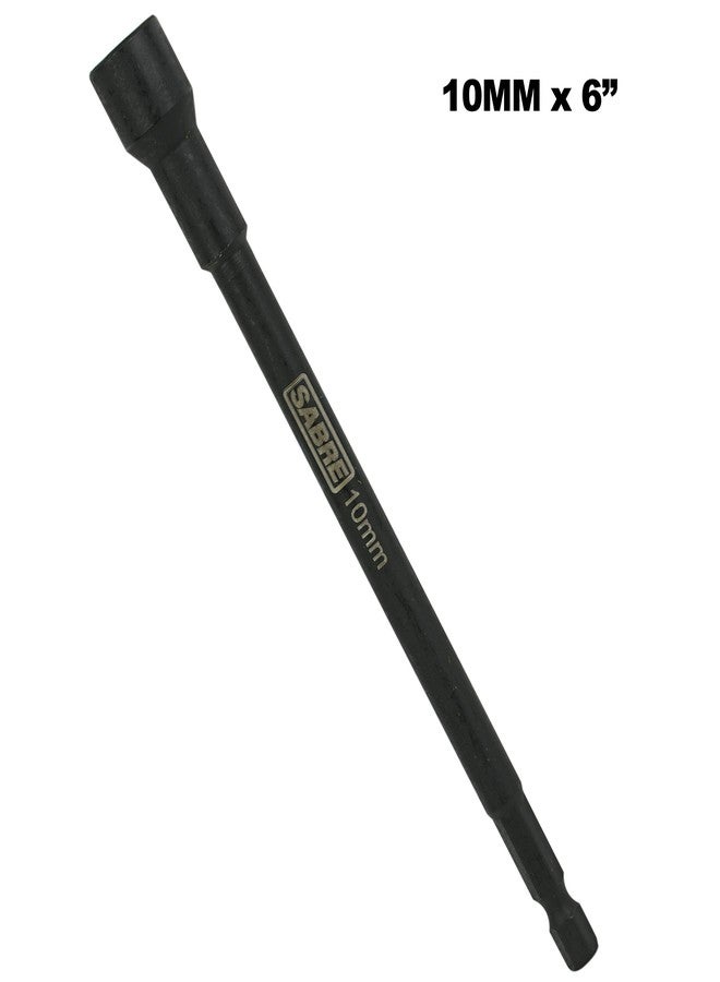 Sabre Tools 10mm Impact Magnetic Nut Driver - 6 Inch Length, 1/4 Inch Hex Shank, Magnetic Socket Tip (10mm Metric) - Image 3