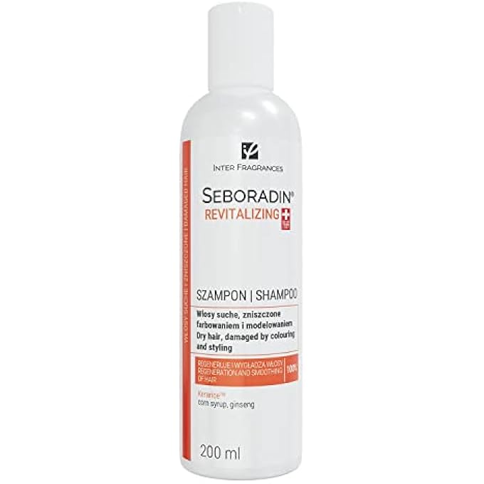 Seboradin REVITALIZING SHAMPOO, MAN AND WOMAN, NATURAL EXTRACTS, FOR DAMAGED HAIR WITH GINSENG, 200 ML - Image 3