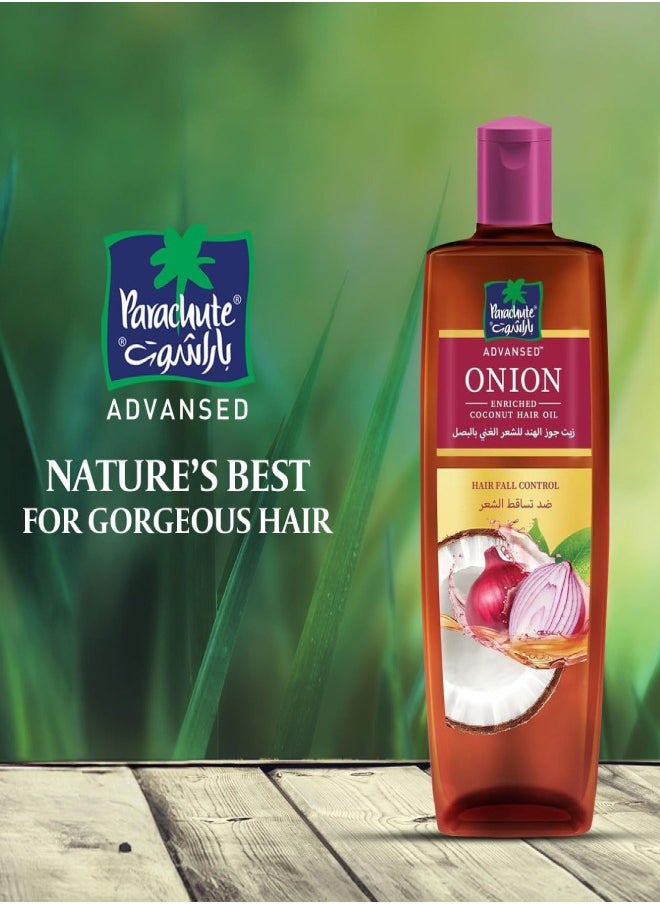 Parachute Coconut Hair Oil Enriched With Onion 200 ml  - Image 3