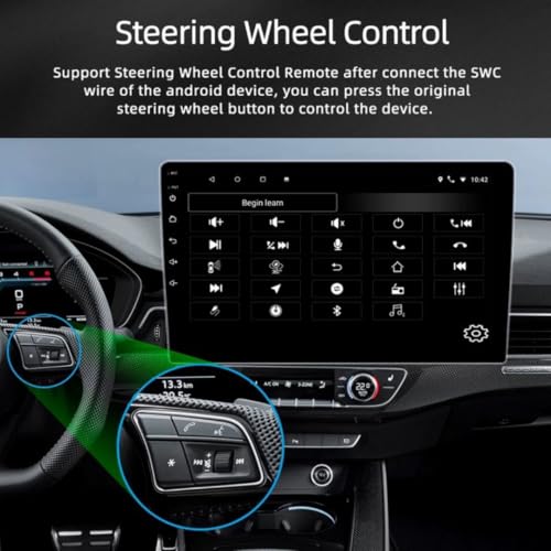 ModishOmbre Modorwy Original QLED 9” Zlink Car Android Stereo | OS 13 | 4GB+32GB | Display Support Car Play & Android Auto | incl. AHD Rear Camera- 1 Year Warranty - Image 3