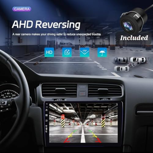 ModishOmbre Modorwy Original QLED 9” Zlink Car Android Stereo | OS 13 | 4GB+32GB | Display Support Car Play & Android Auto | incl. AHD Rear Camera- 1 Year Warranty - Image 5