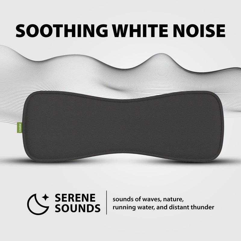 Avantree Slumber - Pillow Speaker for Sleeping, Private Audio with Built-in White Noise, Bluetooth & AUX Support, Volume Control, Sleep Timer, Charge Free for Home Use, Sleep Aids Headphones - Image 3