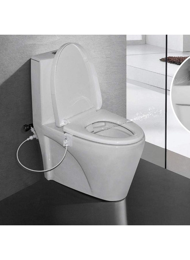 FDTY بيدت رذاذ المياه العذبة غير الكهربائية الميكانيكية التنظيف الذاتي بيدت مرفق مقعد المرحاض - Image 5