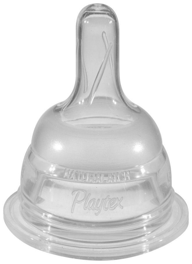 Diaper Genie Playtex NaturaLatchNipple, Slow Flow, 2-Count  - Image 1