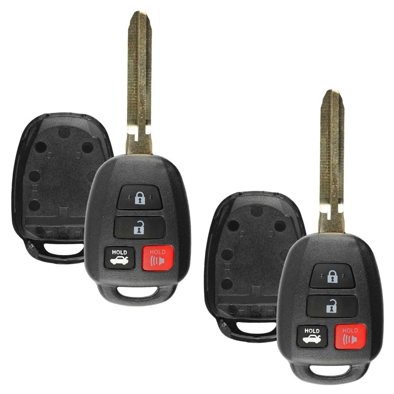 KeylessOption غطاء مفتاح عن بعد بدون مفتاح KeylessOption لسيارة تويوتا كامري سايون HYQ12BDM